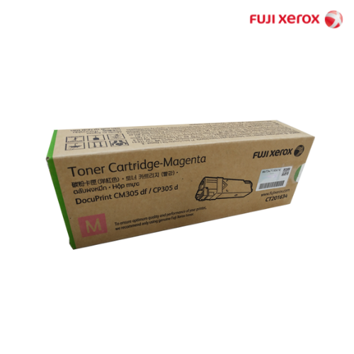 ตลับหมึกแท้ Toner Original Compatible Fuji-Xerox CT201634 Magenta, CT201634